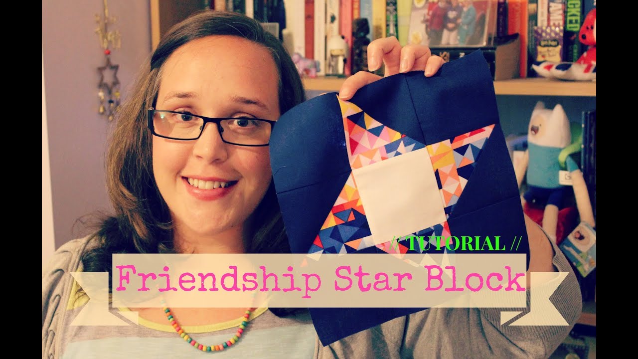 TUTORIAL: Friendship Star Block | 3and3quarters