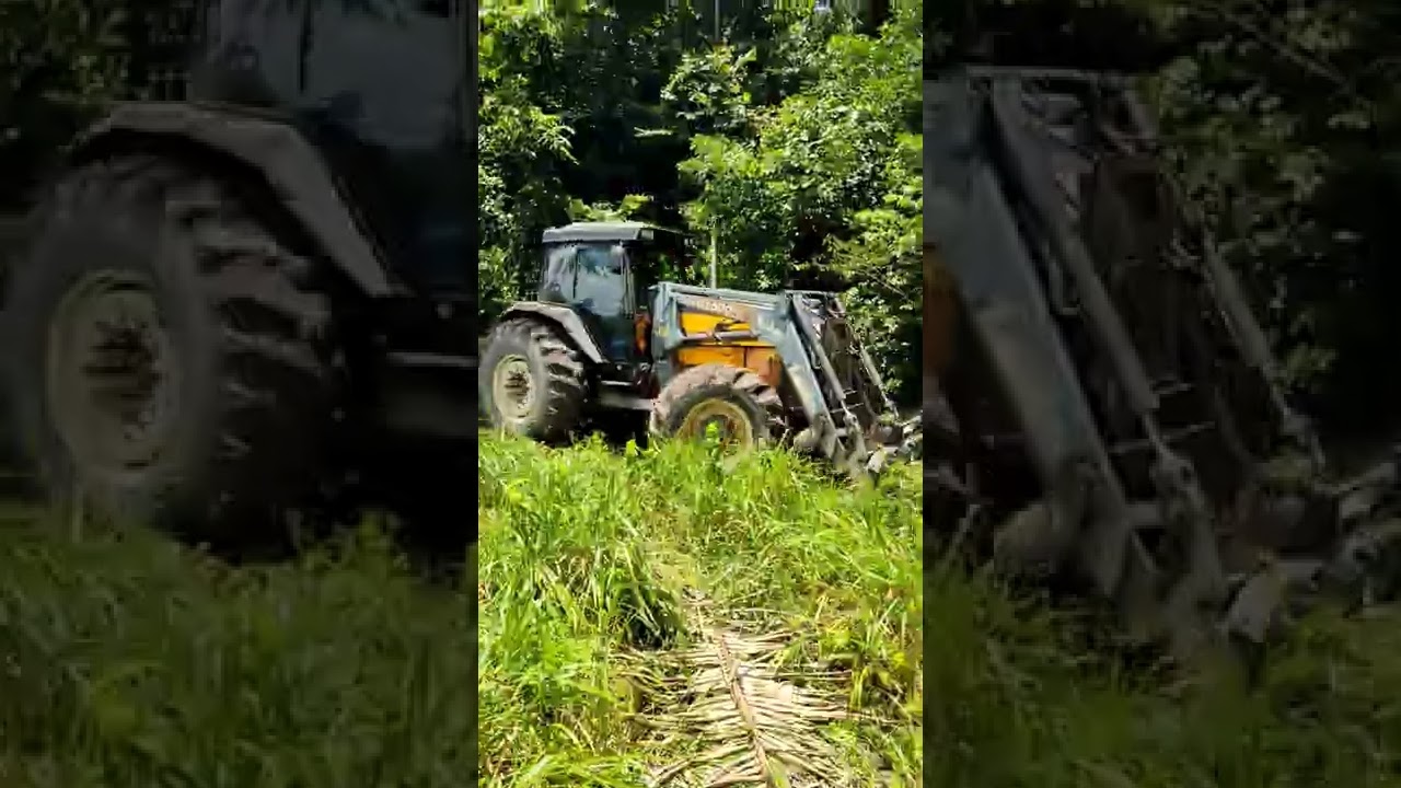 Valtra BH 180 limpando arrast&atilde;o de cerca 🐎💪🏼