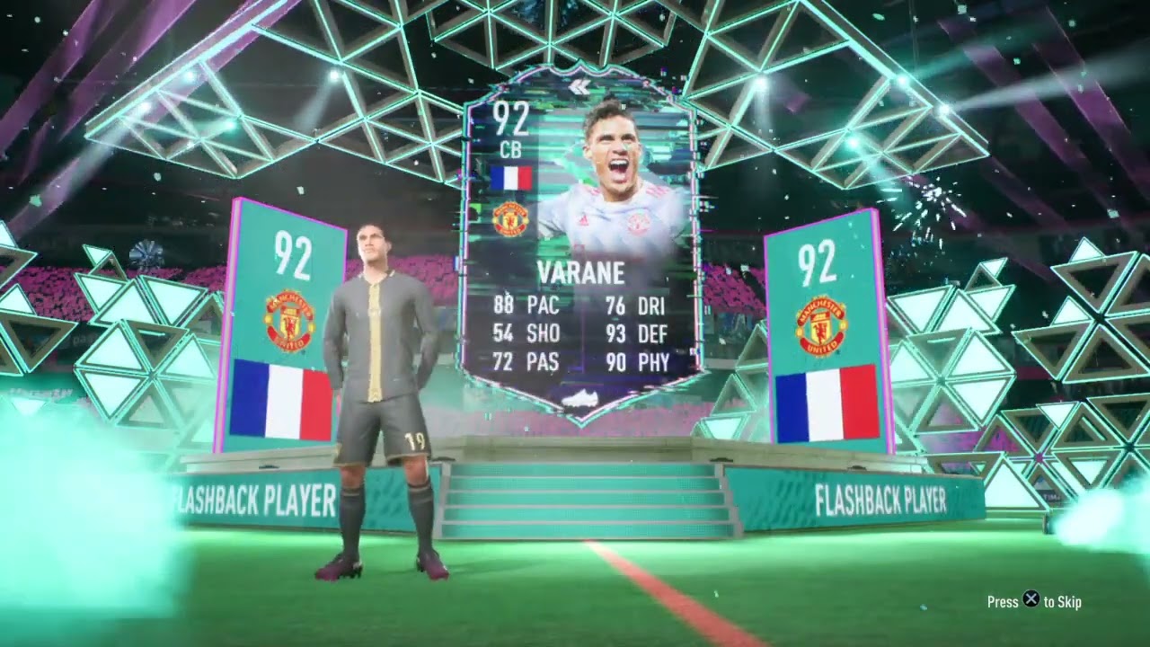 Flashback Raphael Varane SBC Completed & Walkout - FIFA 22 TOTY