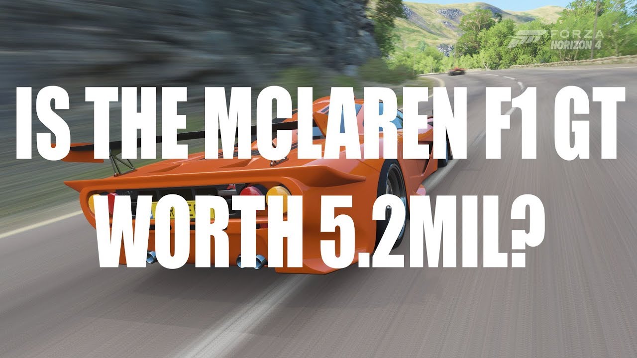 Forza Horizon 4: Is the McLaren F1 GT the fastest car for Goliath? [Tuning Setup, How to Unlock]