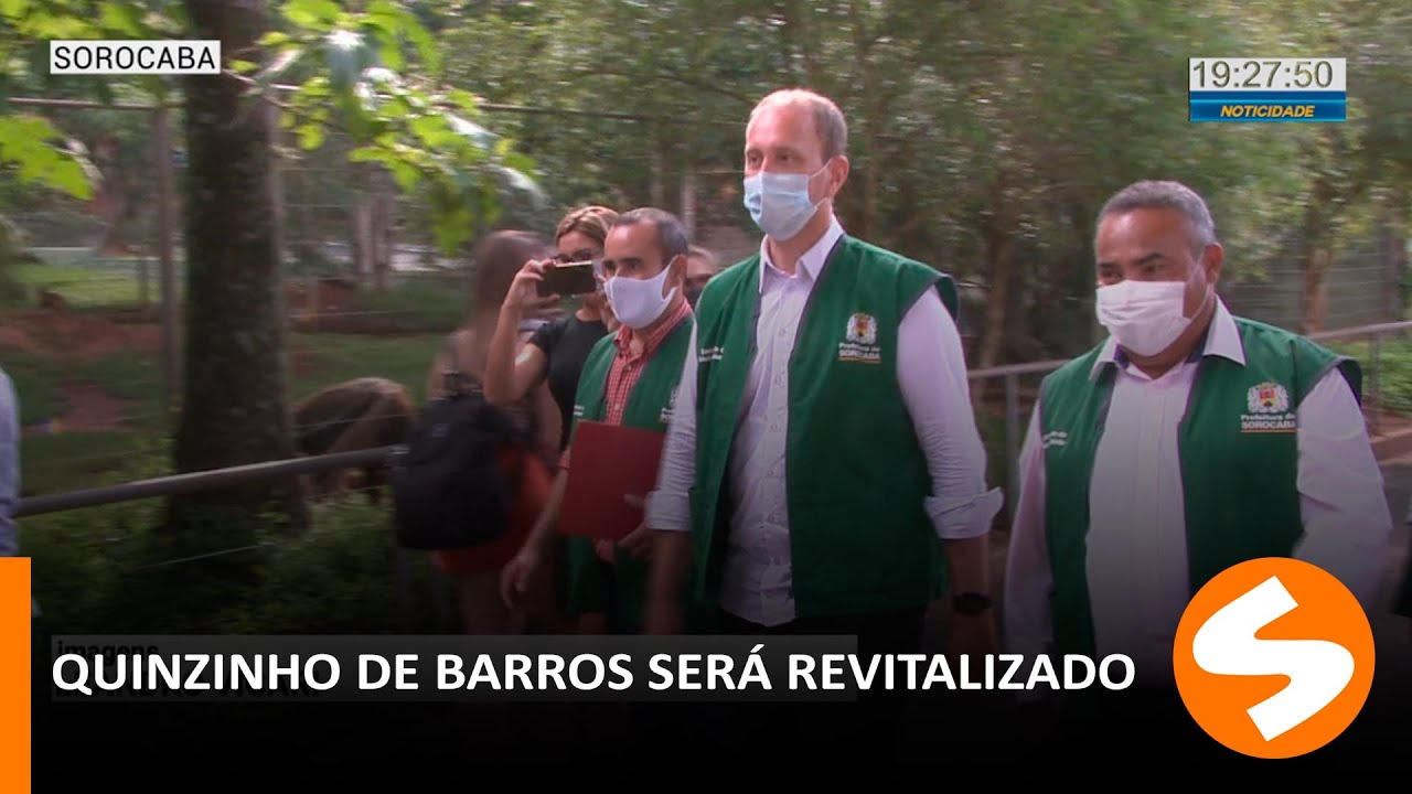 Quinzinho de Barros será revitalizado | TV Sorocaba SBT