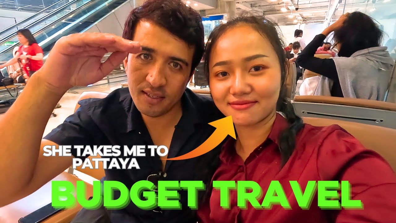 Budget Travel:Suvarnabhumi Bangkok Airport to Pattaya by bus Under $5! Traveling to Pattaya #pattaya