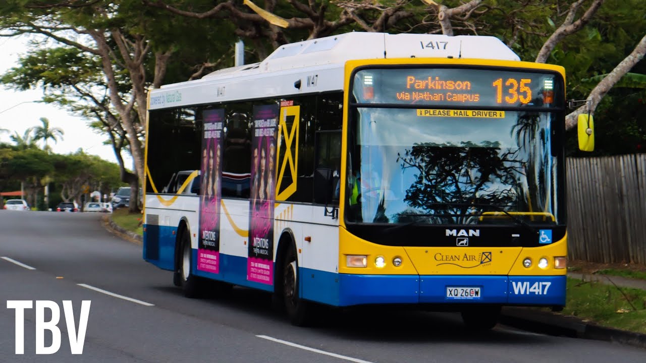 SEQ, AU: 135 OB: Queen Street Bus Station Stop 1c to Parkinson via Sunnybank Hills
