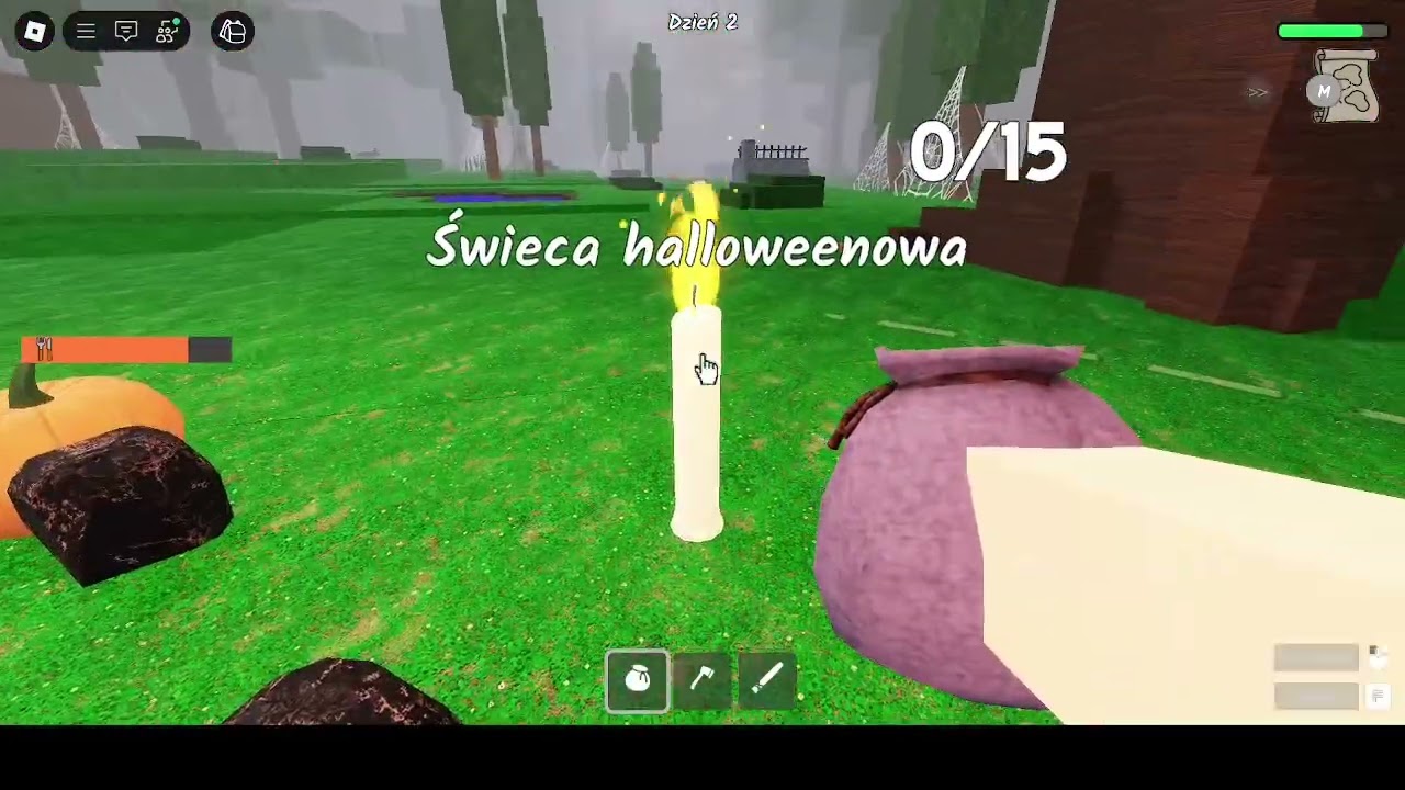 99 nocy w lesie update Halloweenowy