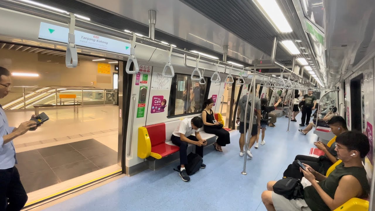 [TEL4]Full Journey on Thomson East-Coast Line T251 TE1 Woodlands North-TE29 Bayshore