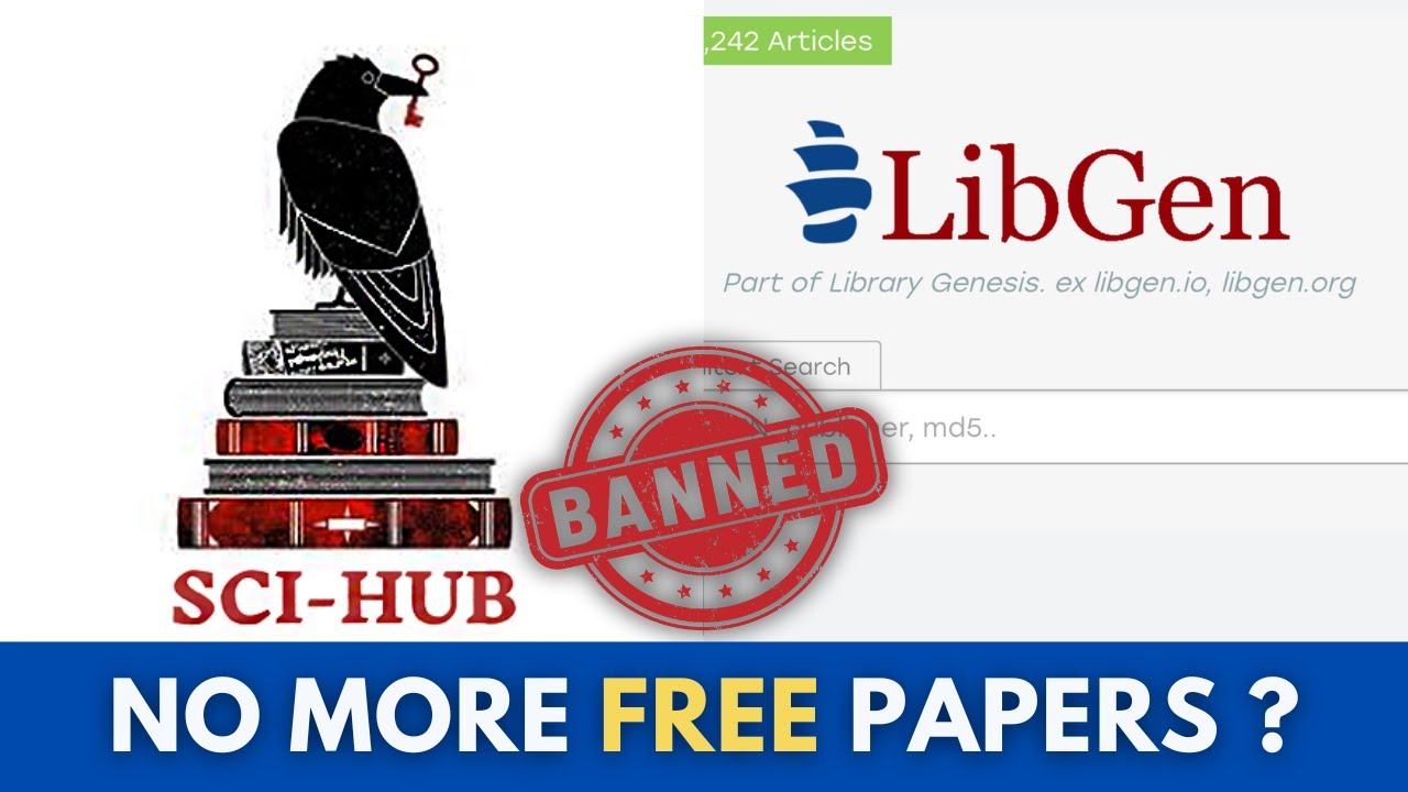 No More Sci-Hub in India? What the Ban Means for Students & Researchers | #scihub #openaccess