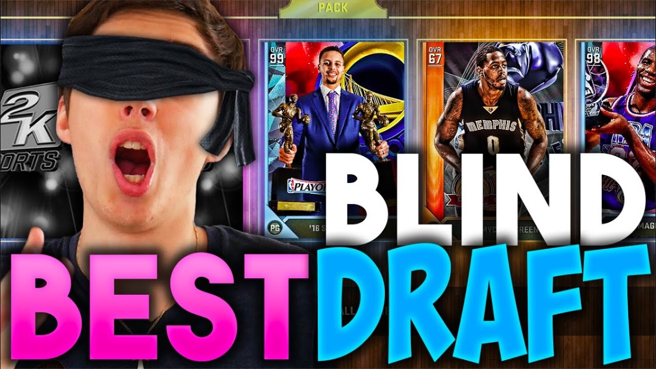 BEST BLINDFOLDED DRAFT! NBA 2K16 SQUAD BUILDER
