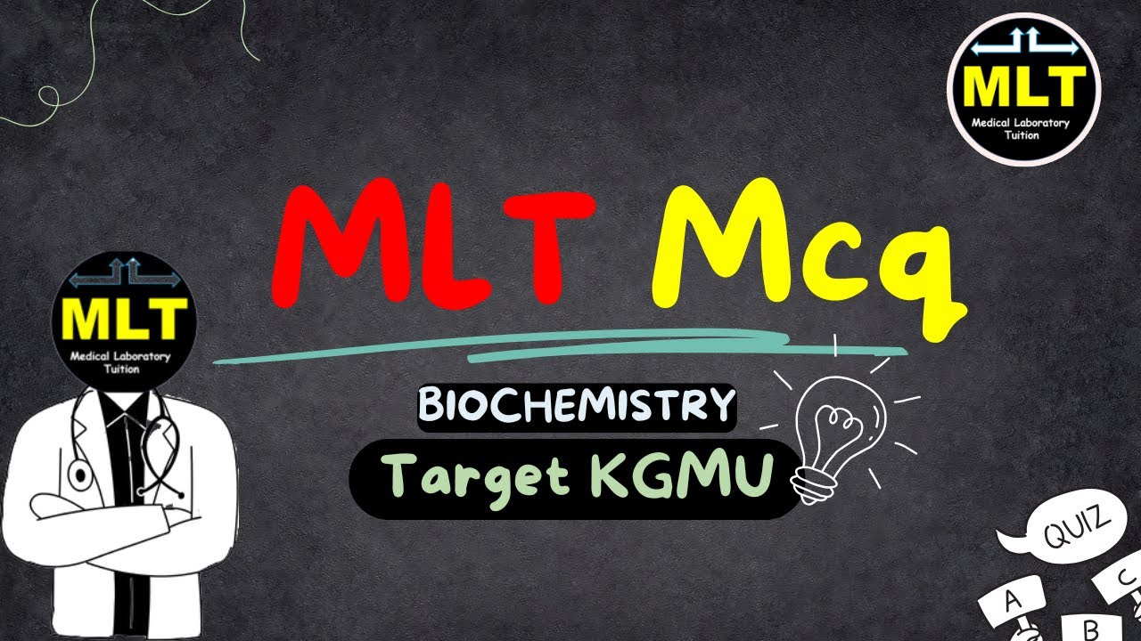Biochemistry MCQ for Lab Technician || Biochemistry mcq question answer