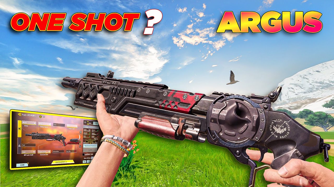 *NEW* SHOTGUN ARGUS is ONE SHOT ? 😍| BEST ARGUS GUNSMITH in COD MOBILE !!