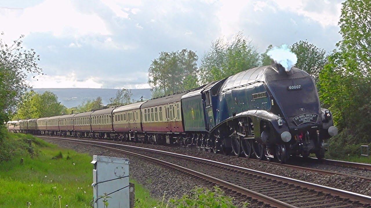 Steam Trains On The UK Mainline Compilation Part 1 2023