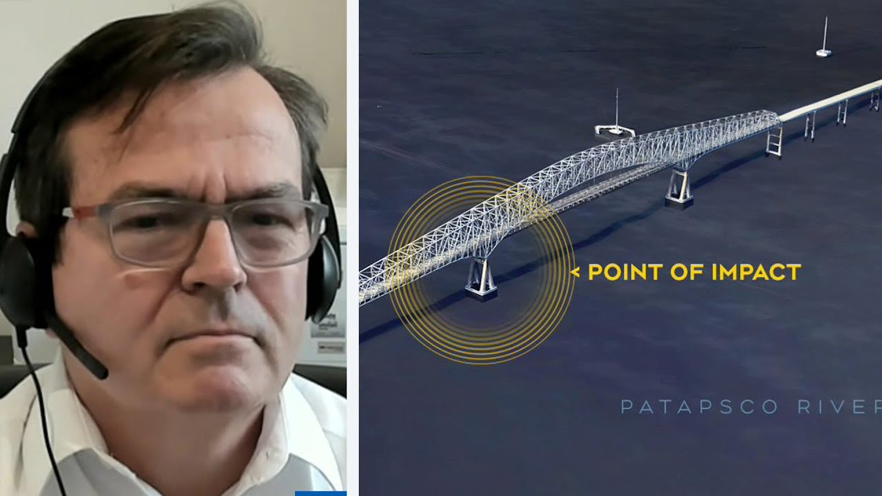 Engineer reacts to Baltimore bridge collapse