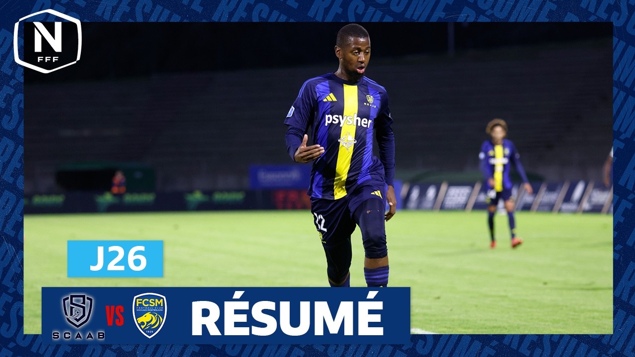 J26 I SC Aubagne Air Bel vs FC Sochaux Montbeliard (1-4) I National FFF 2025-2026