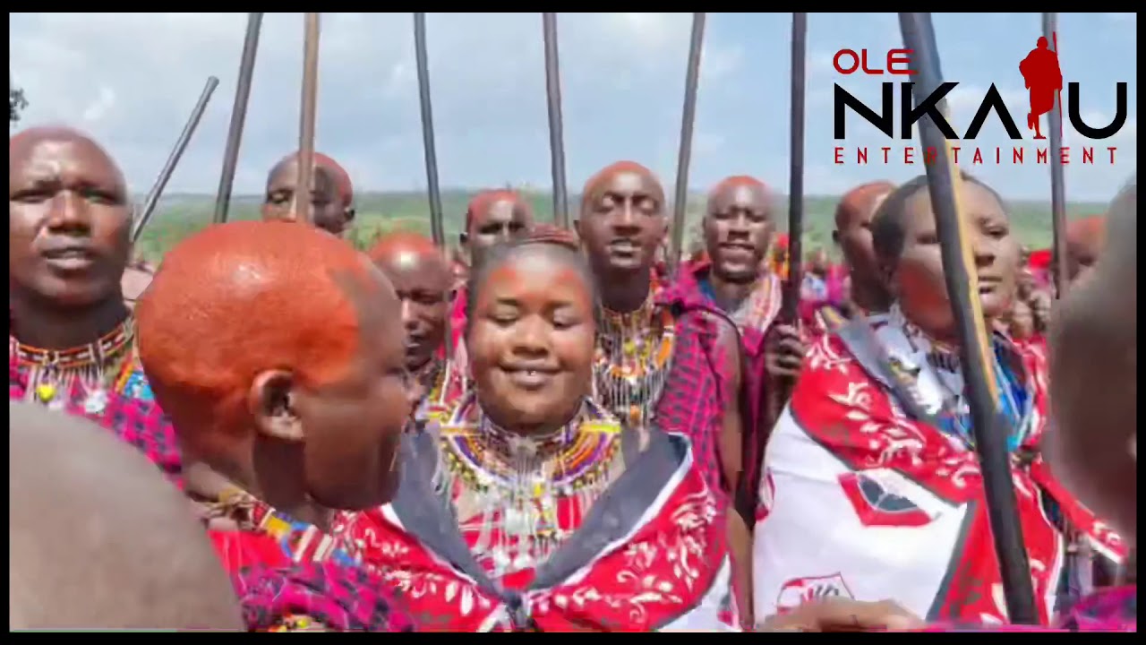 Olng’esher | Maasai Women chanting Praise song during the ceremony