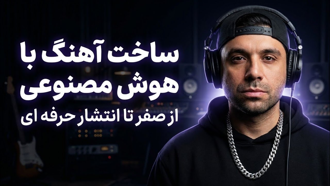 ‫آموزش ساخت آهنگ رایگان با هوش مصنوعی به زبان فارسی | سایت Tunee