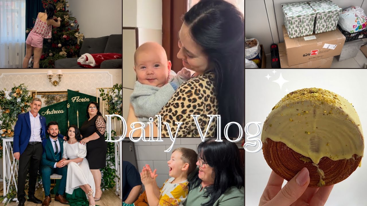 Daily Vlog || Ziua mamei ❤️ | Am scos bradul | Curățenie generală | Încercăm să ne intrăm în ritm