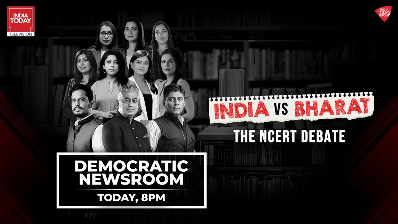 Democratic Newsroom: NCERT Textbooks To Have Bharat Instead Of India? Panel Recommends