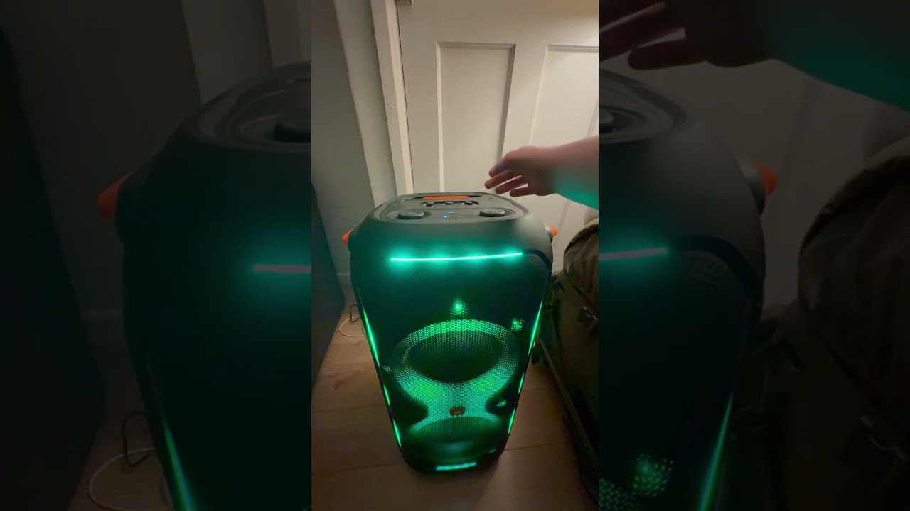 Jbl party box 710 turn on and dj effects and shut down  😎￼