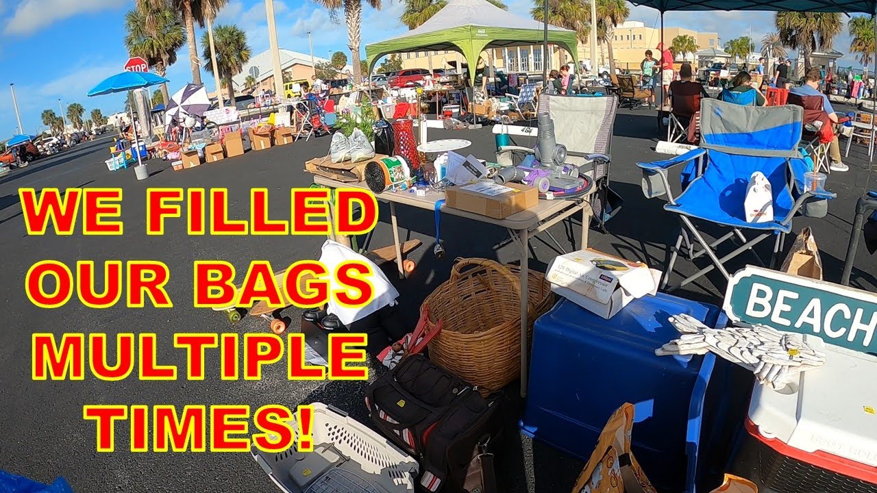 THIS HIGH SCHOOL HAD A GARAGE SALE AND WE SCORED LIKE CRAZY!