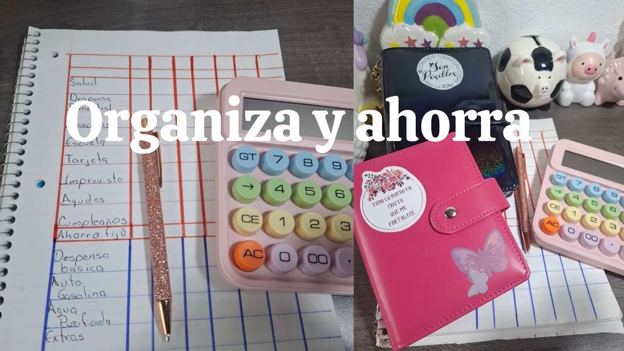 Relleno de sobres✅️ organizacion semanal