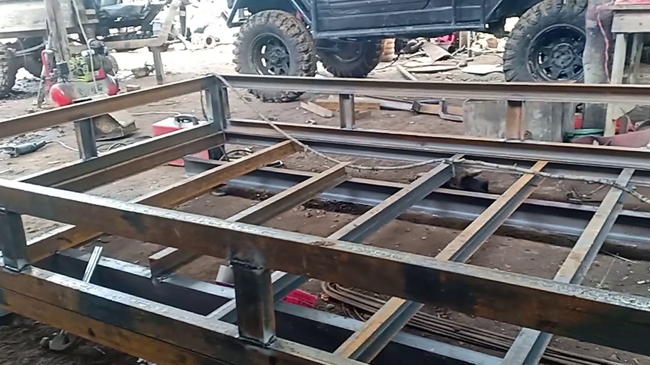 rangka bak mobil l300 untuk material , toko bangunan