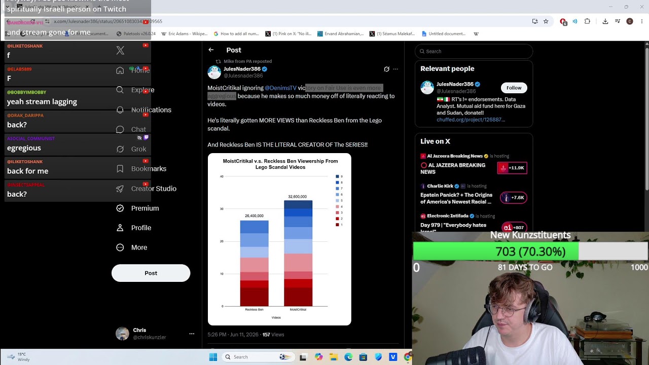Moistcritical's take on the Idubbbz lawsuit, more race riots in the UK and Iran hits the US