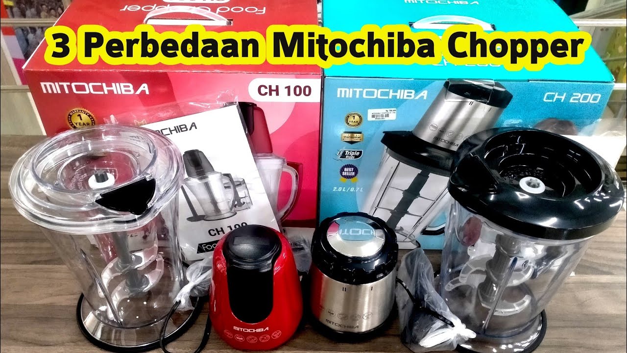 Perbedaan Mitochiba Chopper CH 100 dan CH 200