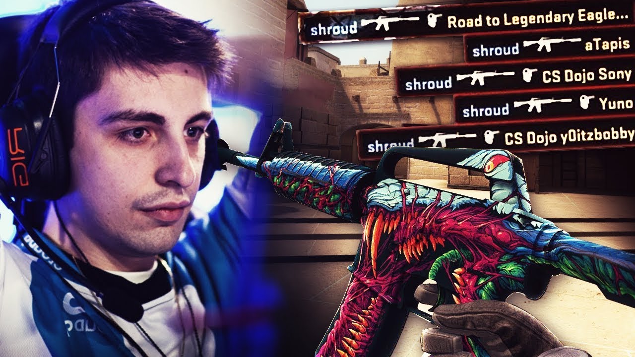 SHROUD RETURNS TO CSGO