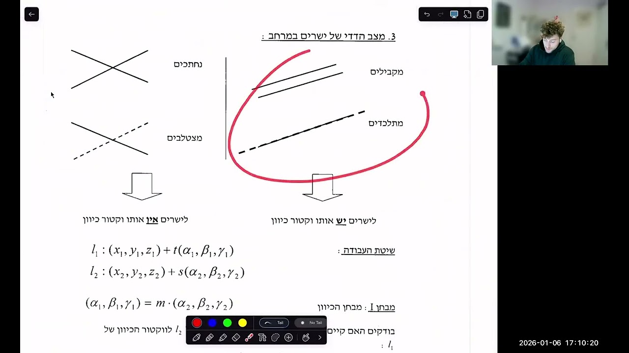 וקטורים אלגבריים חזרה ומעבר על התיאוריה עד סוף התיאוריה 5 יחידות לימוד מתמטיקה 06 01 26