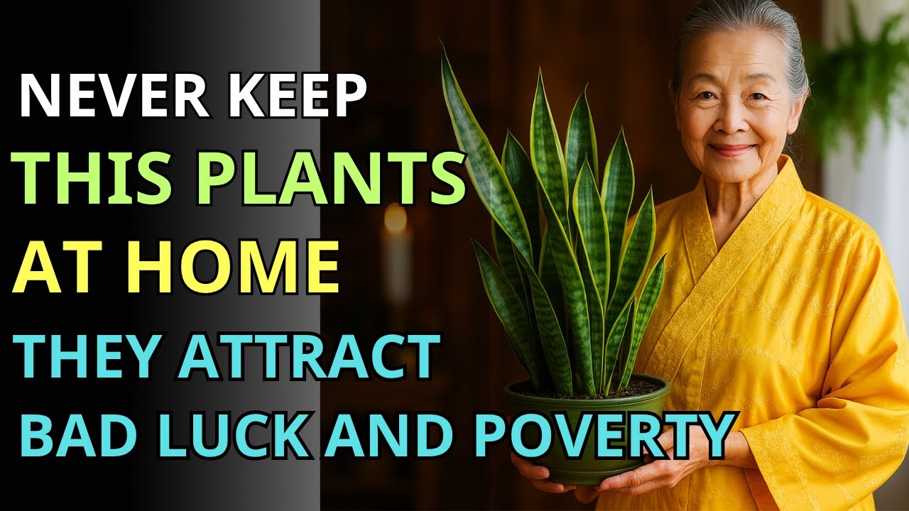 BEWARE!!! Never Keep These 5 Plants at Home  They Attract Negative Energy and Bad Luck/Fengshui