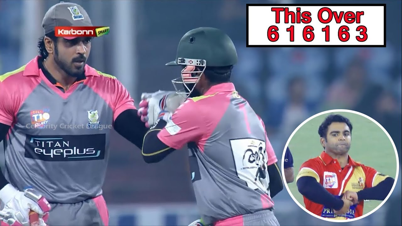 Rajeev Pillai's Clean Hitting Of  23 Runs In An Over Off Sachiin Joshi