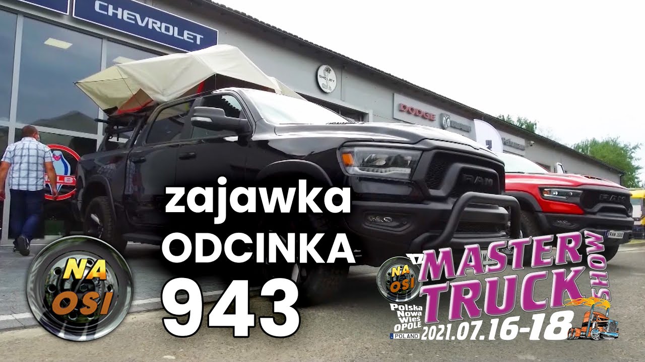 Moto Złośnica na Master Truck Show 2021, premiera Dodge'a RAM 1500 TRX [ZAJAWKA Na Osi 943]