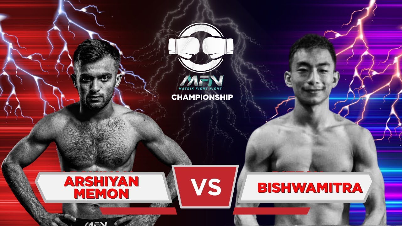 Bishwamitra vs Arshiyan Memon | Matrix Fight Night | Full MMA Fight | Brutal Knockouts & Highlights