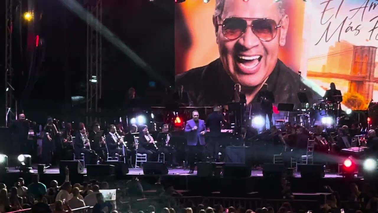 El amor más bonito,,, Tito nieves con la banda sinfónica de Pereira