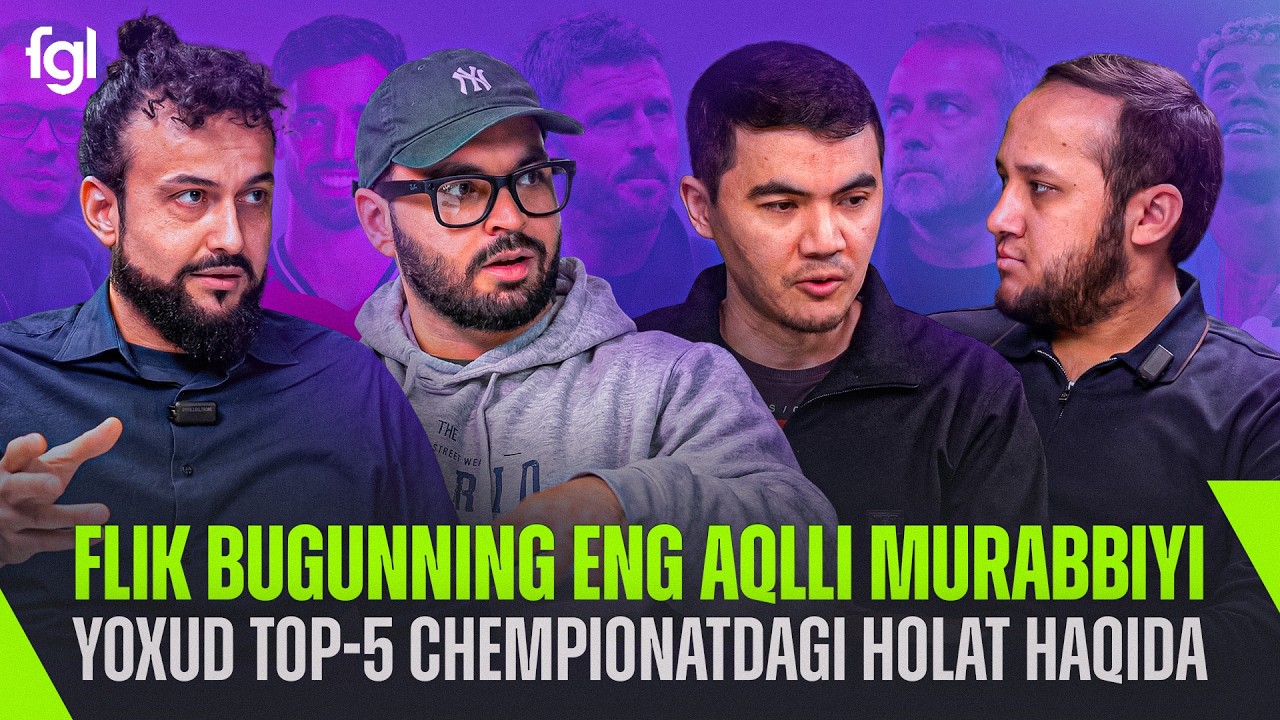 FLIK BUGUNNING ENG AQLLI MURABBIYI yoxud TOP-5 chempionatdagi holat | YEVROPODKAST | FUTGOAL