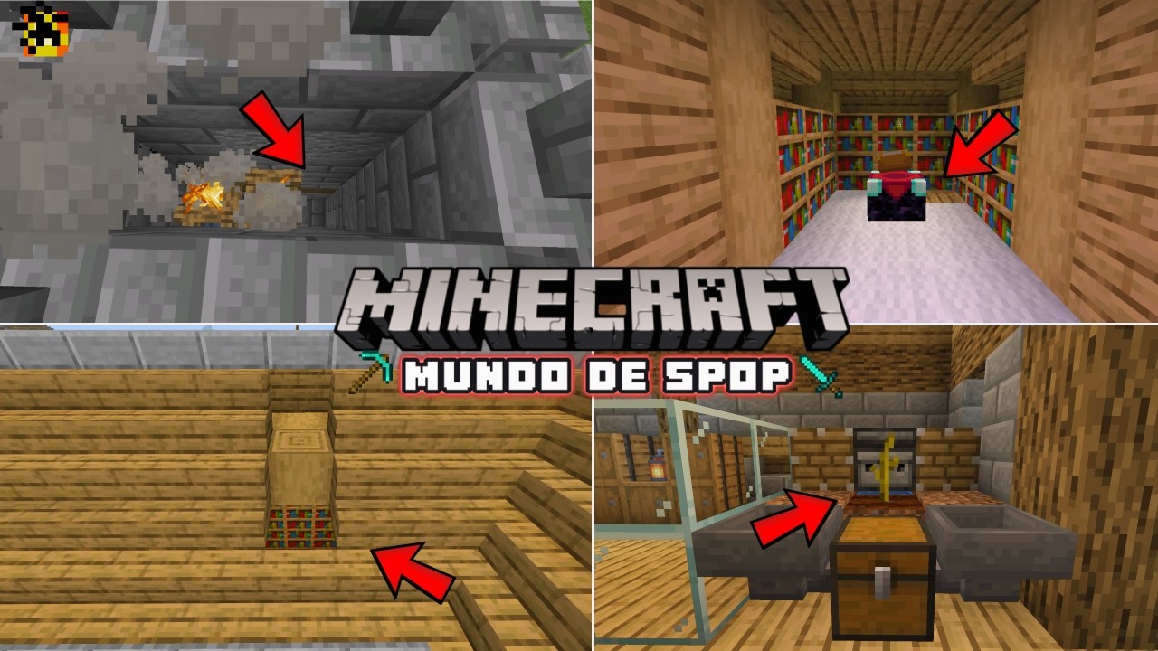 Arrumando o nosso reino. MINECRAFT MUNDO DE SPOP EP-53