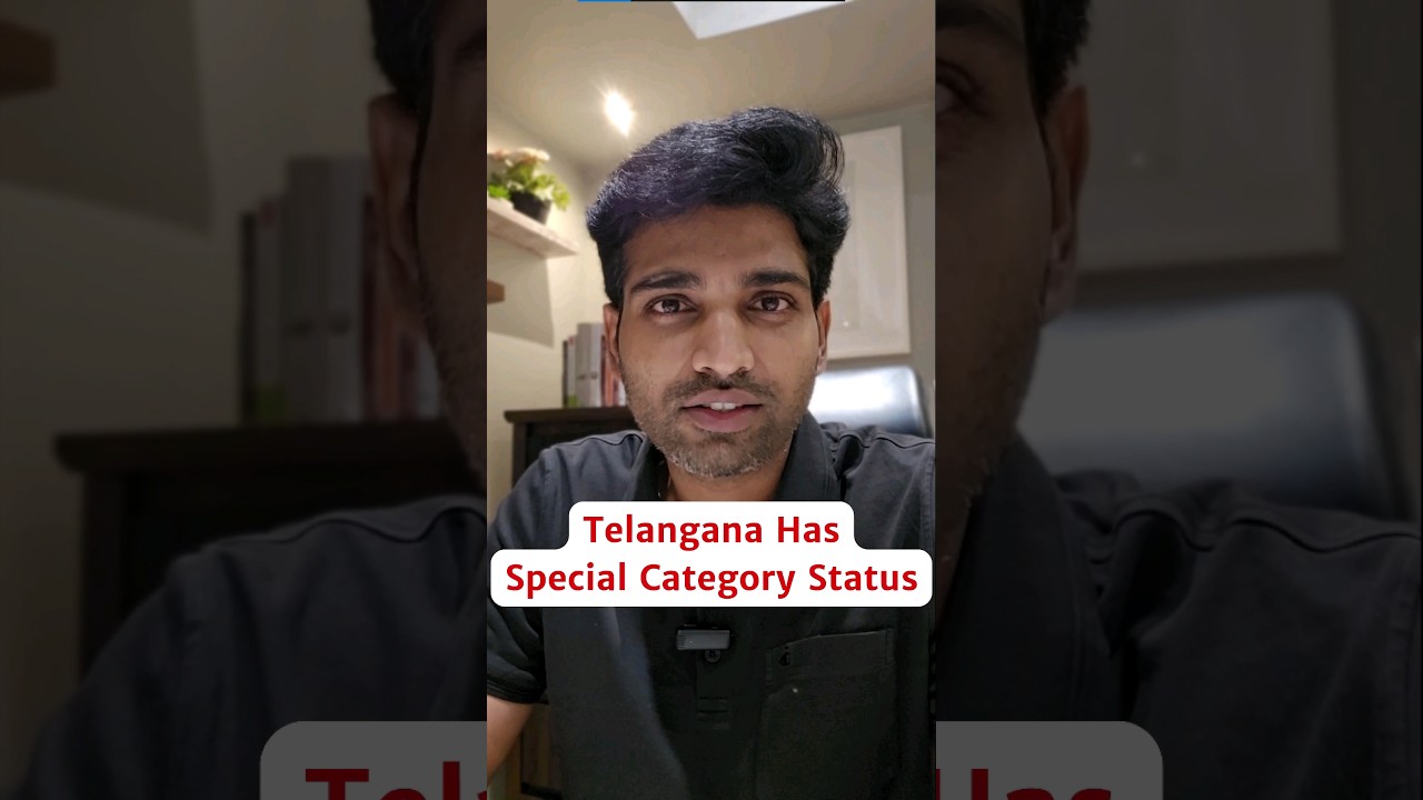 Telangana was given Special Category Status #andhrapodcaster #andhrapradesh #telangana