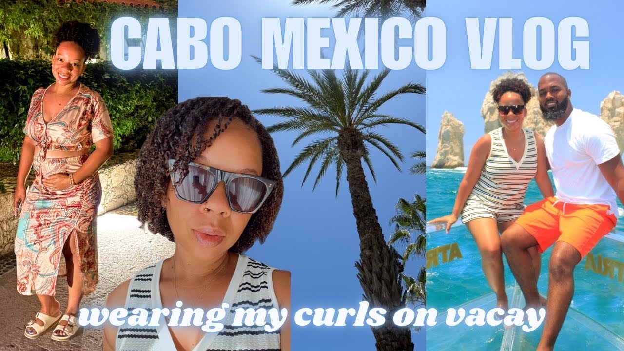 MINI VLOG | Wearing My Curls In Mexico 🌴
