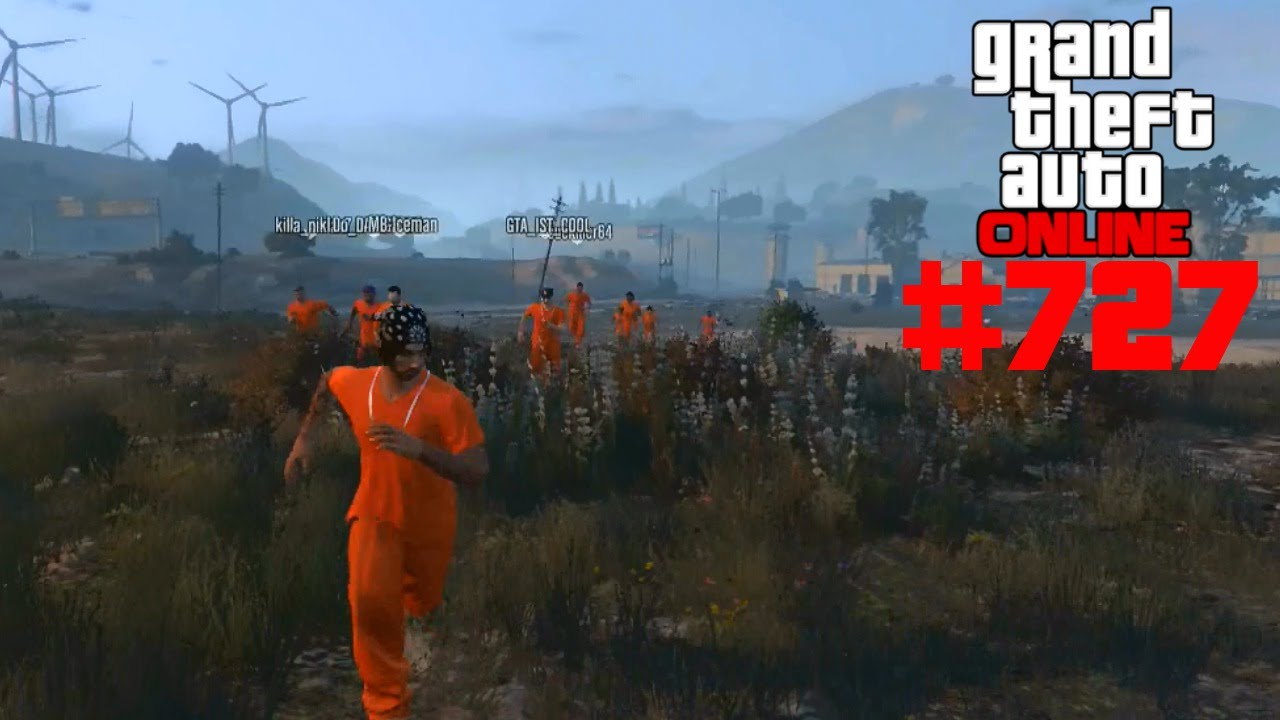 GTA 5 Online #727 Knastausbruch [Deutsch] Let´s Play GTA V Online PS4