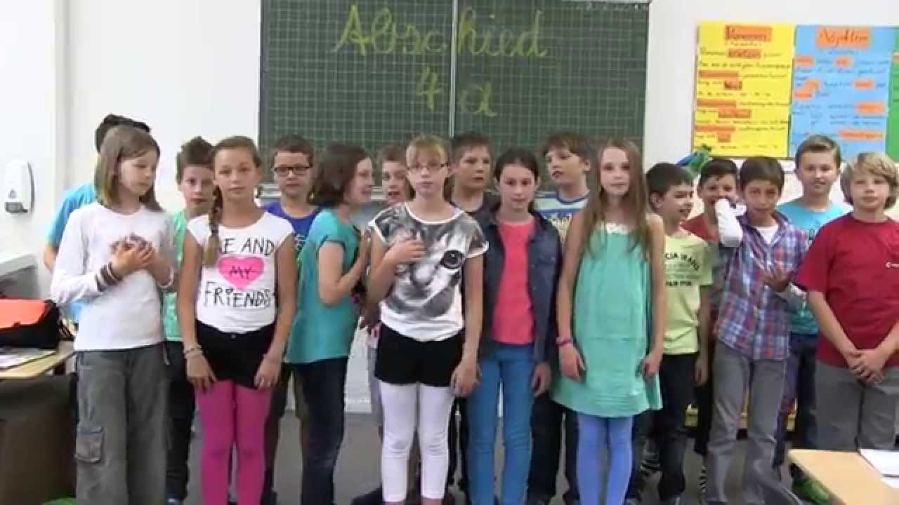 Abschiedslied der Klasse 4a - 2014