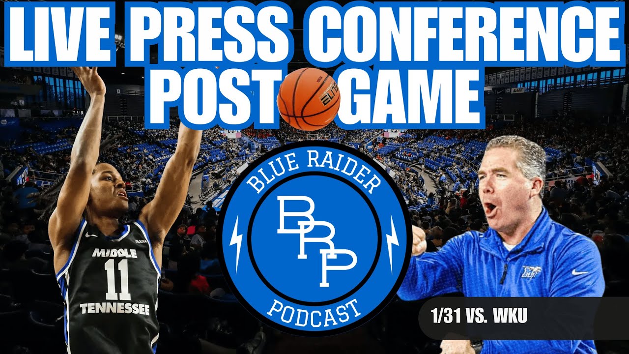 Live Press Conference/Post-Game Show (1/31 MBB vs. WKU)