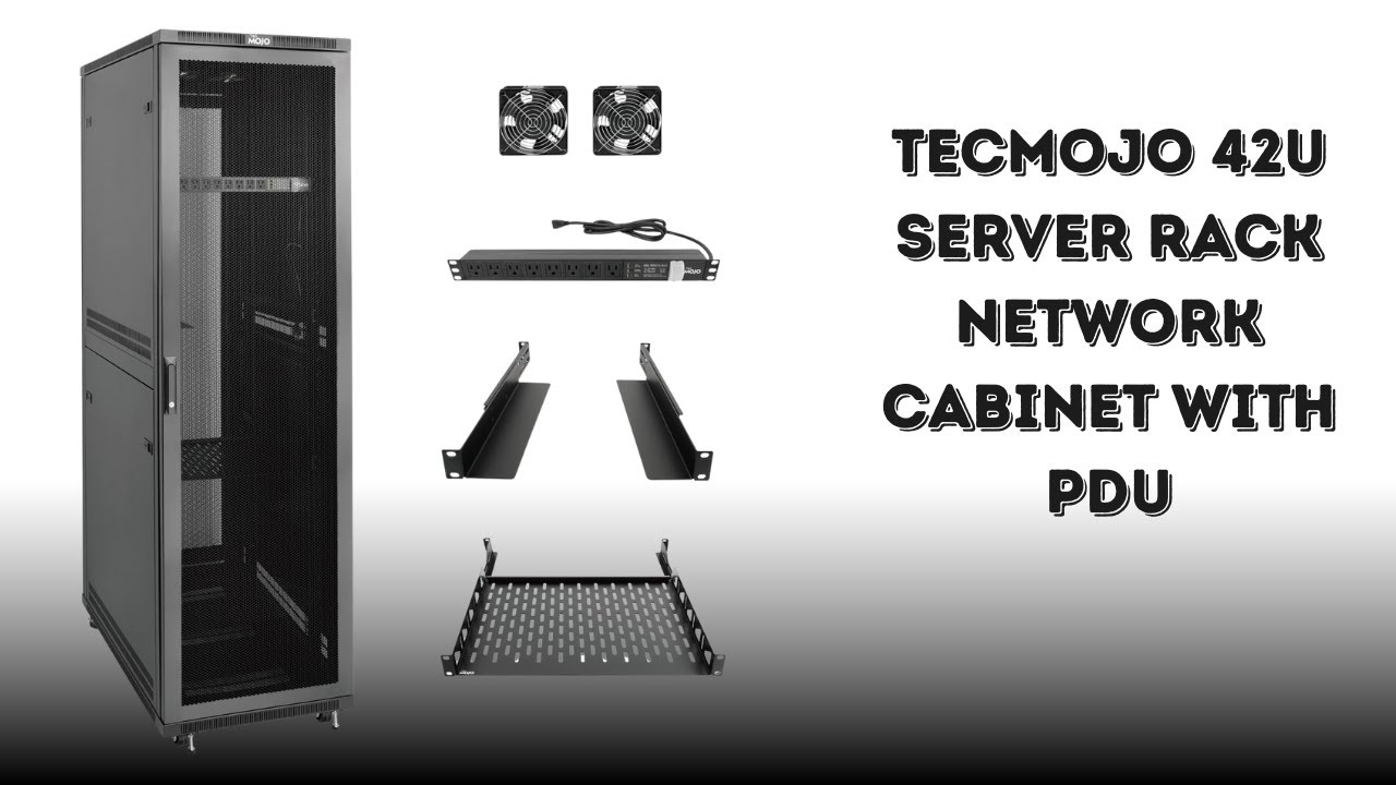 Heavy Duty 42U Server Rack with Cooling & PDU Explained | Tecmojo Short Review