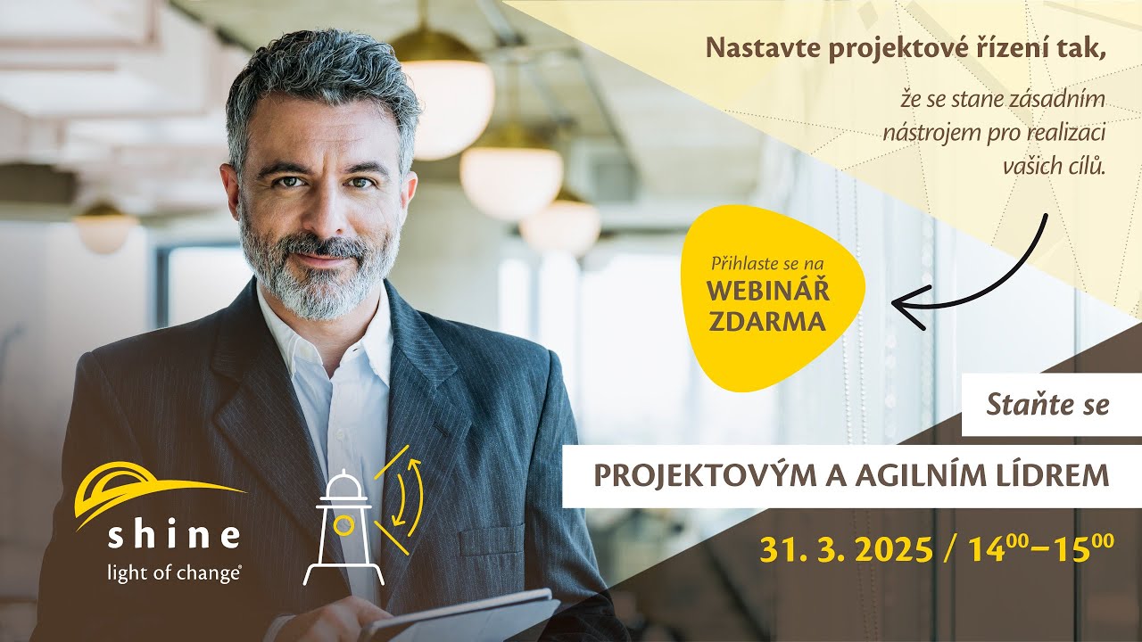 WEBINÁŘ: Staňte se projektovým a agilním lídrem