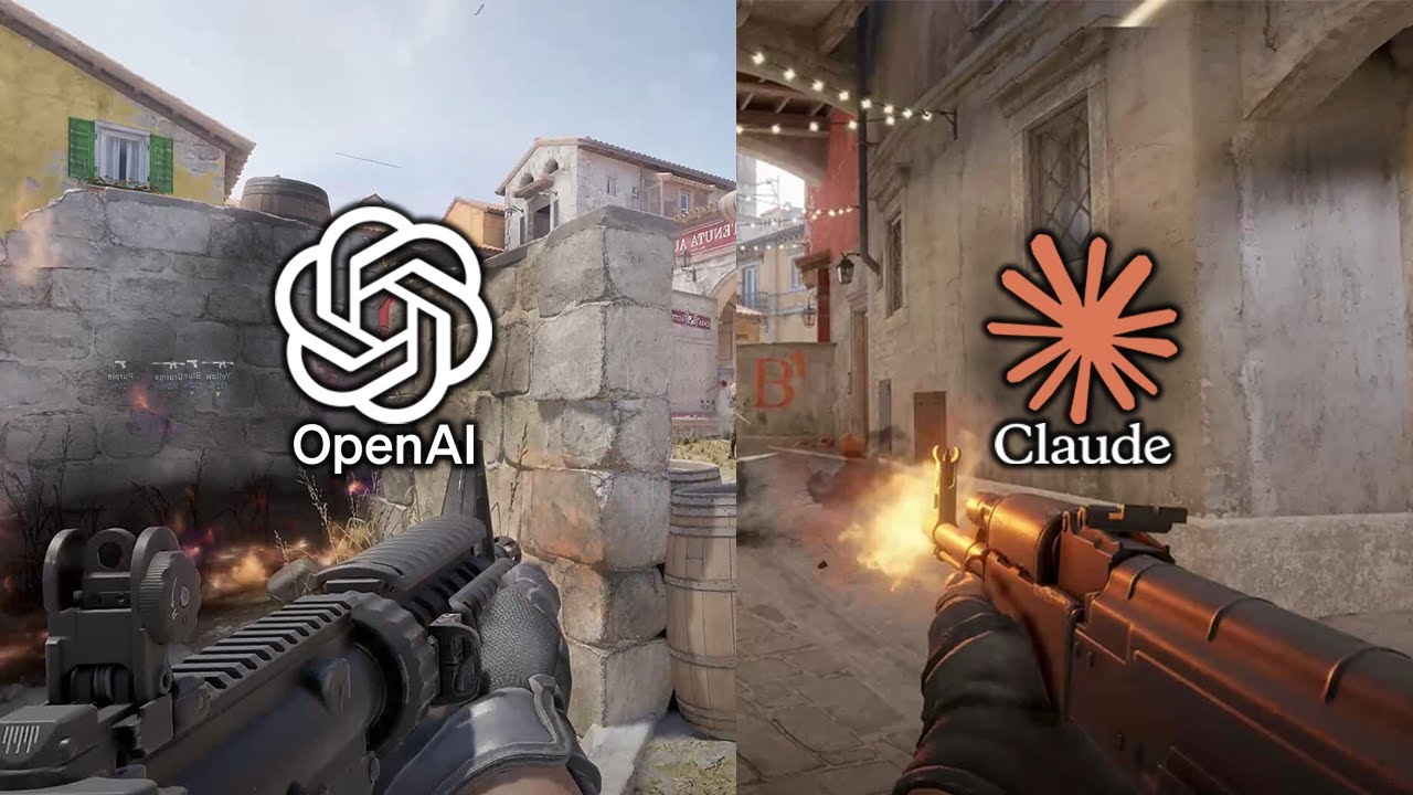 طلبت من ChatGPT و Claude صنع كاونتر سترايك من الصفر.. النتيجة صادمة! 😱