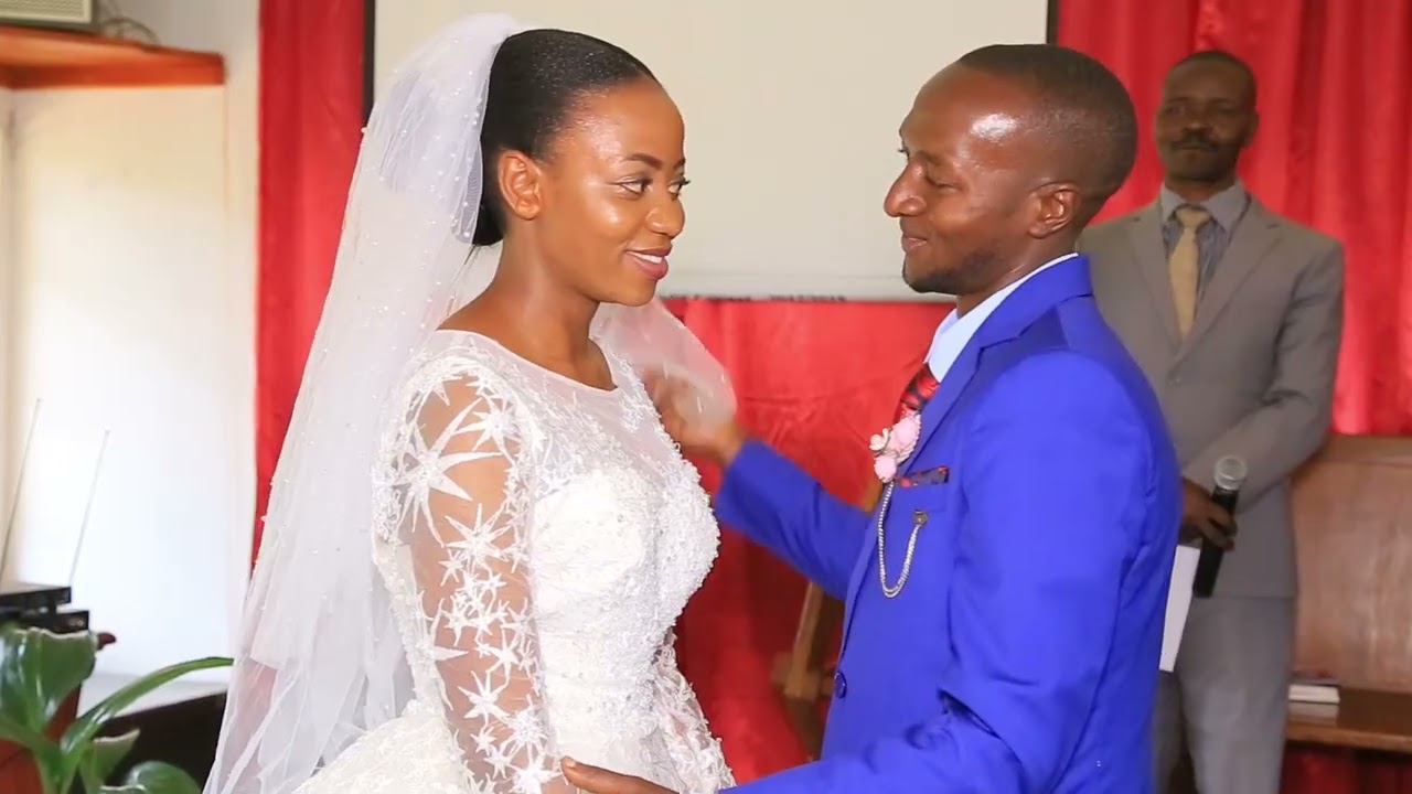 Finally Emmy Weds Ritah at Ishaka Adventist church and Ritah had to sing for him an awesome song