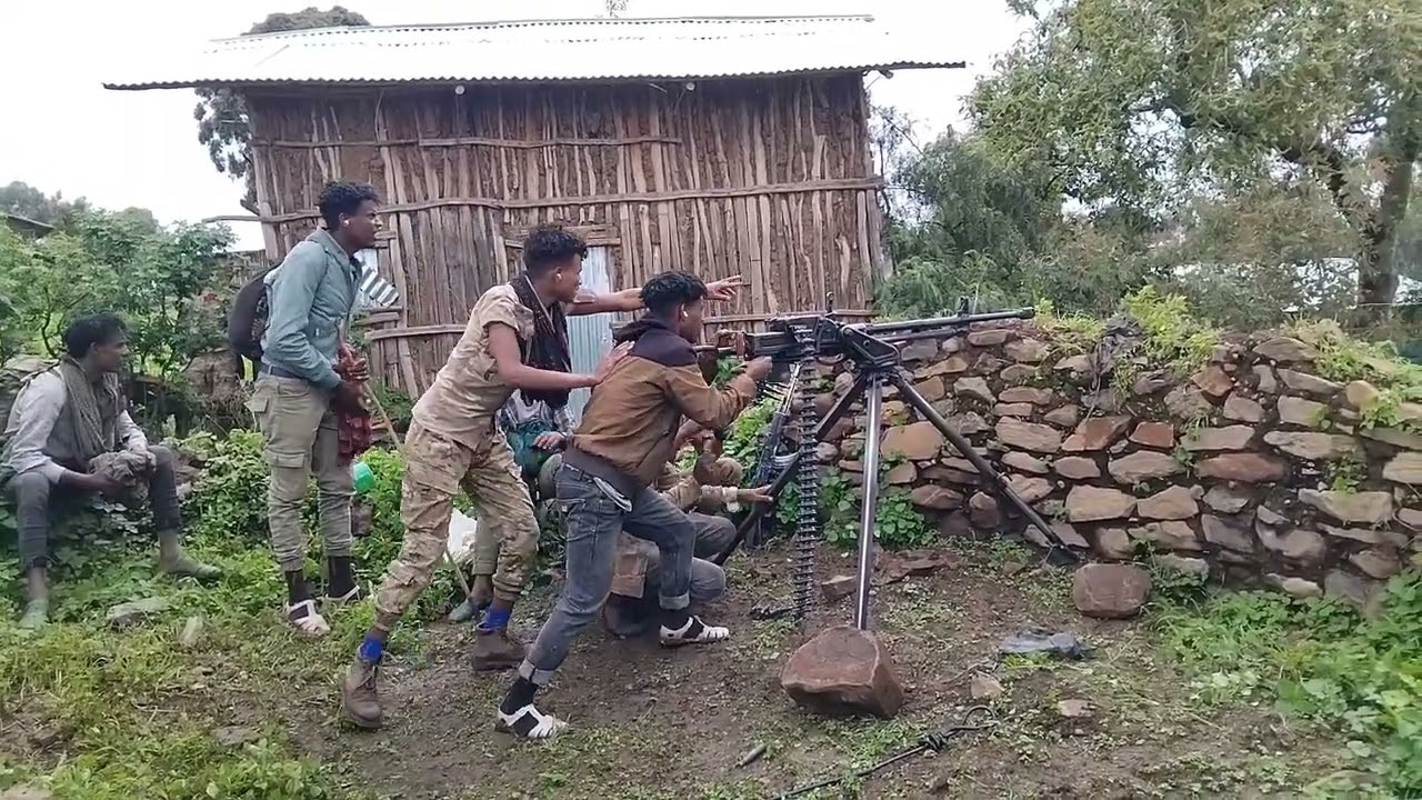 #ፋኖ#ይችላል ስላችሁ ያለምክንያት አይደለም።ጠላትን አፈር እያበላ ነው።