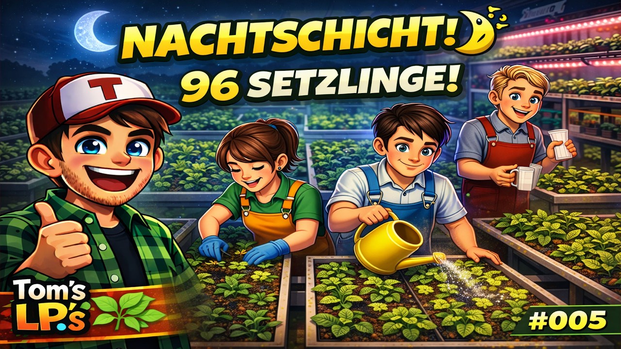 Unsere Mitarbeiter haben jetzt ALLE Hände voll zu tun! 🌱 | Hydroponics Farm & Store Simulator #005
