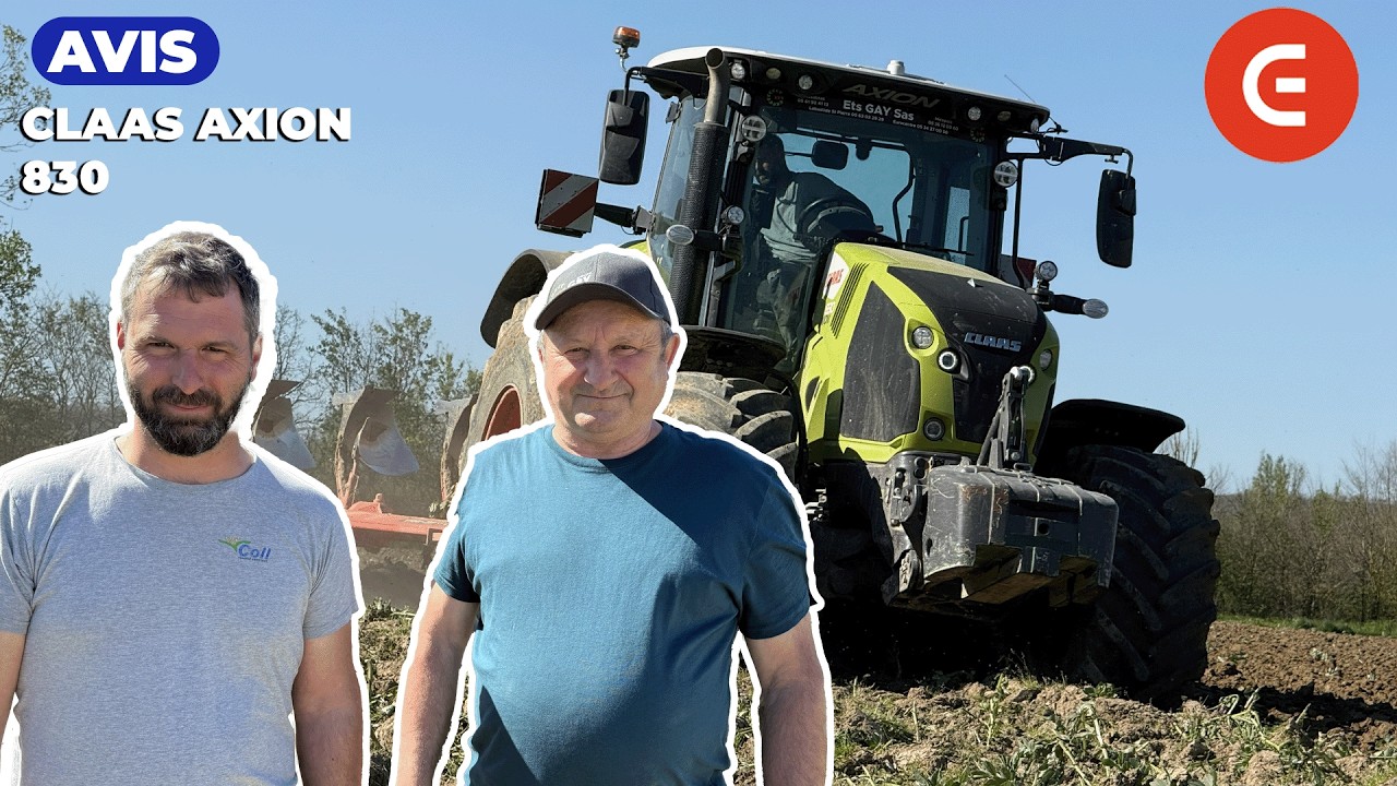 Avis Claas Axion 830&nbsp;: &laquo;&nbsp;Fiable et confortable&nbsp;: on le facture 35 &euro;/h&nbsp;&raquo;