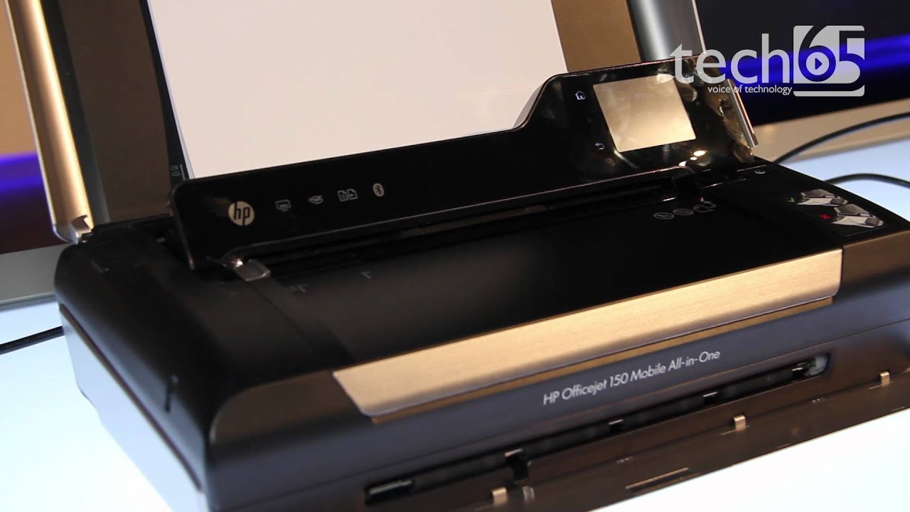 First Looks - HP OfficeJet 150 Mobile All-in-One Printer and Scanner