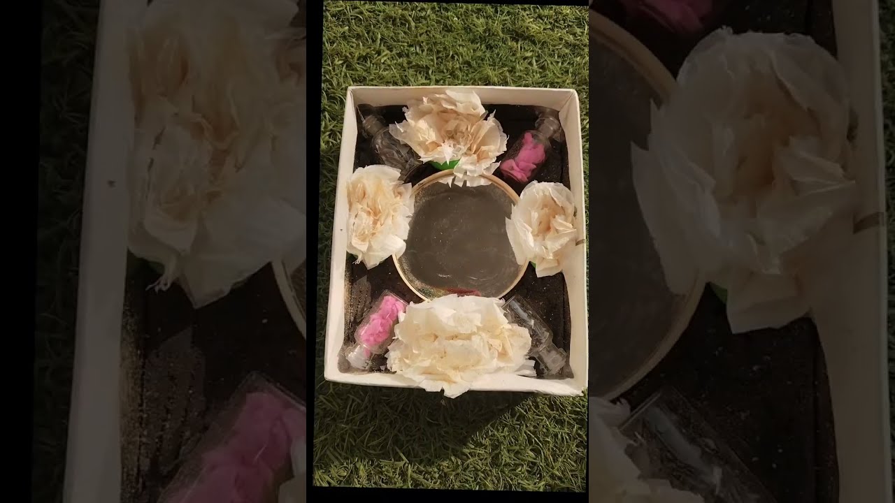 Diy wall decor ideas ✨ waste outof best ✨ How to make wall decor with box,compect powder mirror ✨