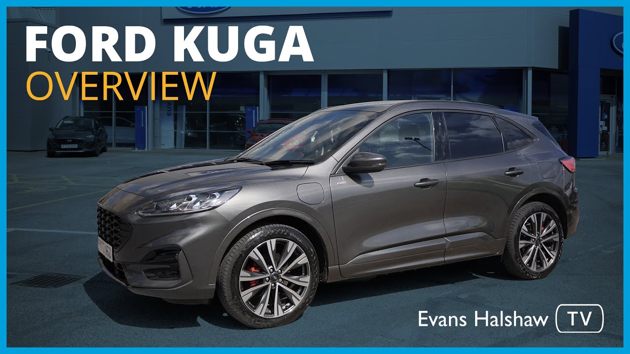 Обзор Ford Kuga 2023 | ST-Line | Гибрид | Багажное отделение